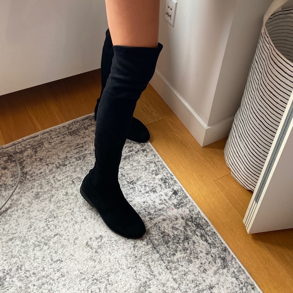 Gentle Souls Black Knee High Boots
